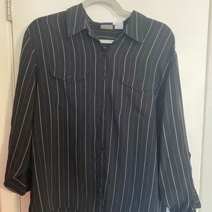 Laura Scott Stripped Blouse